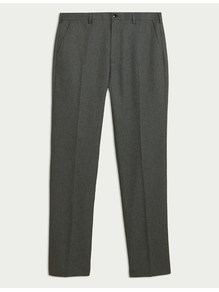 Marks & Spencer Marks & Spencer sima nadrág nagyoknak és magasaknak, normál szabású, szürke