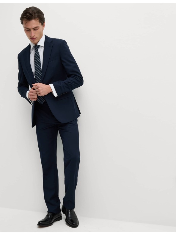 Marks & Spencer Sötétkék férfi öltönynadrág Marks & Spencer