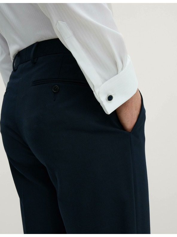 Marks & Spencer Sötétkék férfi öltönynadrág Marks & Spencer