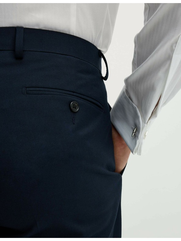 Marks & Spencer Sötétkék férfi öltönynadrág Marks & Spencer