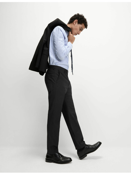 Marks & Spencer Fekete férfi öltönynadrág Marks & Spencer