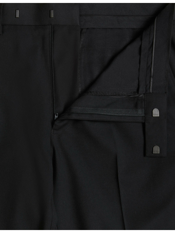 Marks & Spencer Fekete férfi öltönynadrág Marks & Spencer