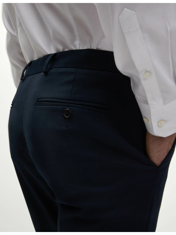 Marks & Spencer Sötétkék férfi formális nadrág Marks & Spencer