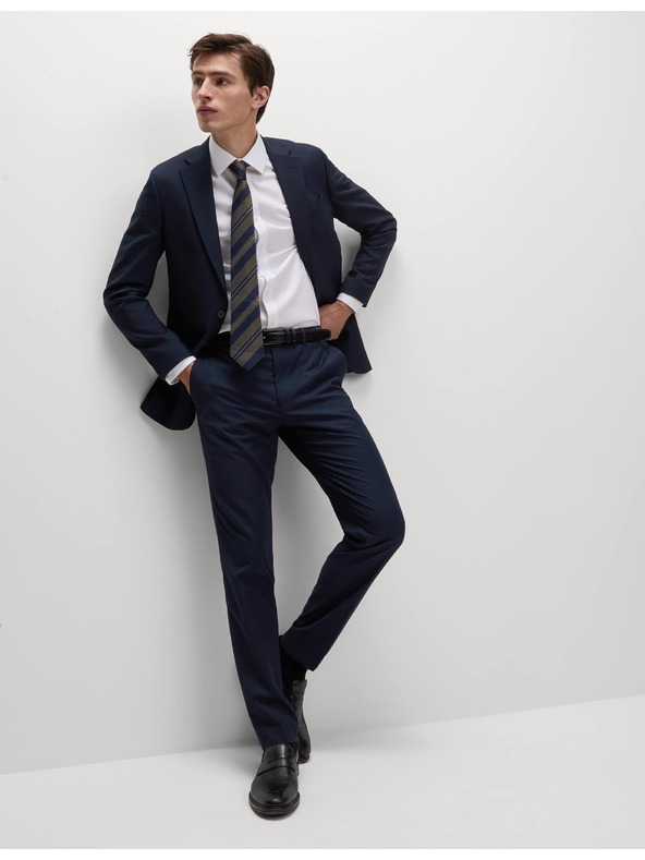 Marks & Spencer Sötétkék férfi formális nadrág Marks & Spencer