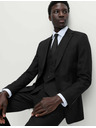 Marks & Spencer Férfi karcsúsított fekete öltönyzakó Marks & Spencer
