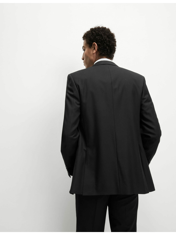Marks & Spencer Férfi karcsúsított fekete öltönyzakó Marks & Spencer