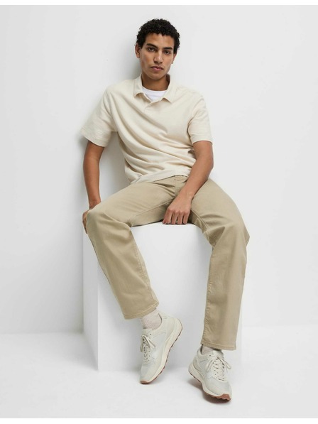 Marks & Spencer Bézs színű férfi Marks & Spencer farmer
