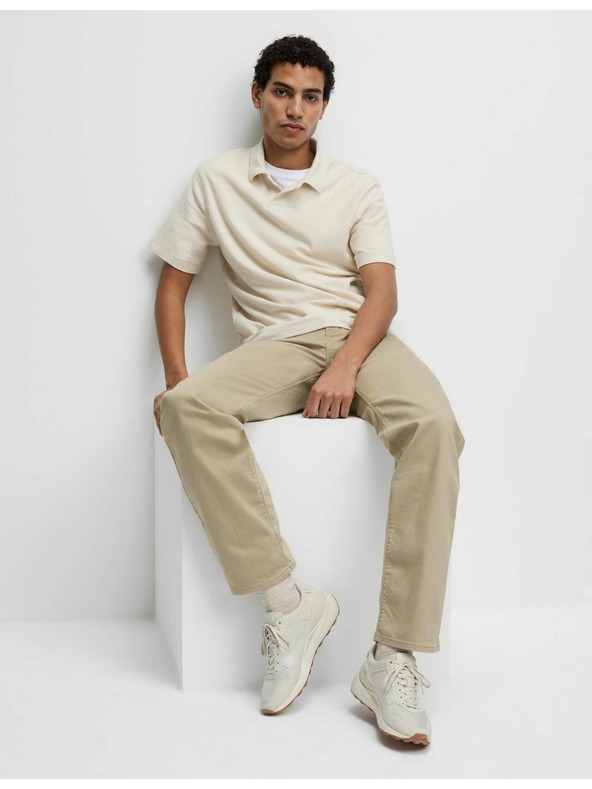 Marks & Spencer Bézs színű férfi Marks & Spencer farmer