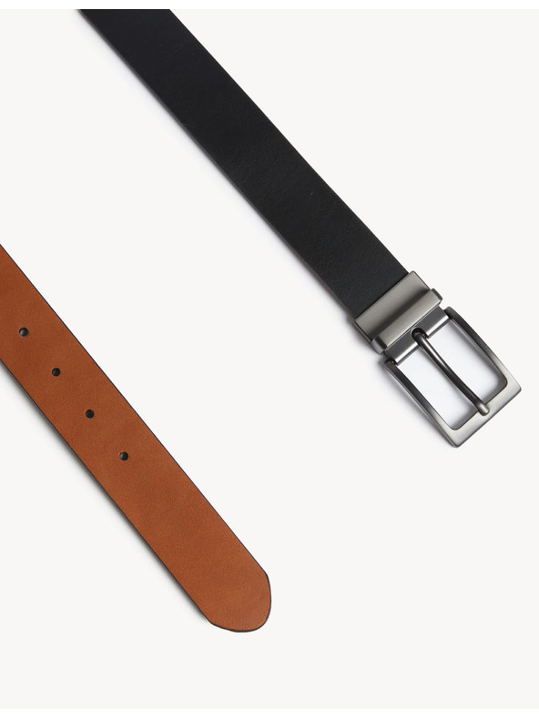 Marks & Spencer Férfi barna és fekete fordítható öv Marks & Spencer