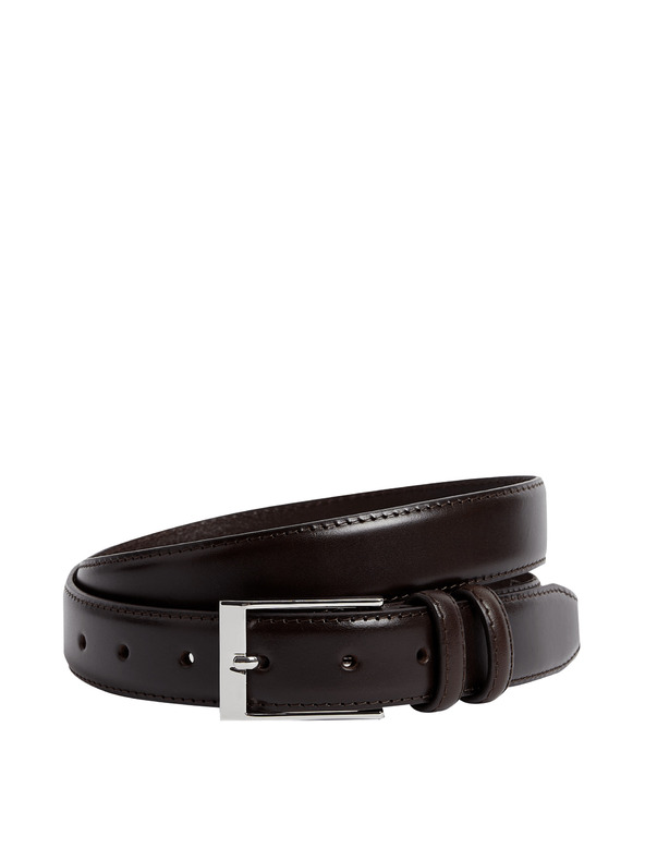 Marks & Spencer Elegáns bőr öv Marks & Spencer barna