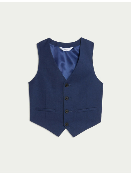 Marks & Spencer Marks & Spencer sötétkék fiú öltönymellény