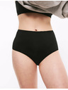 Marks & Spencer Mikroszálas derékalsó, látható szegély nélkül, 5 darabos kiszerelés Marks & Spencer black