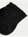 Marks & Spencer 5 pár Marks & Spencer varrás nélküli bokazokni fekete színben