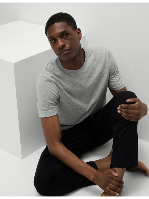 Marks & Spencer Férfi fekete és szürke Marks & Spencer pizsama