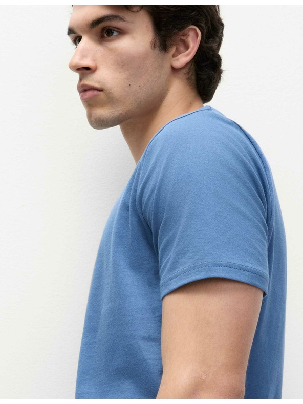 Marks & Spencer Kék rövid férfi pizsama Marks & Spencer