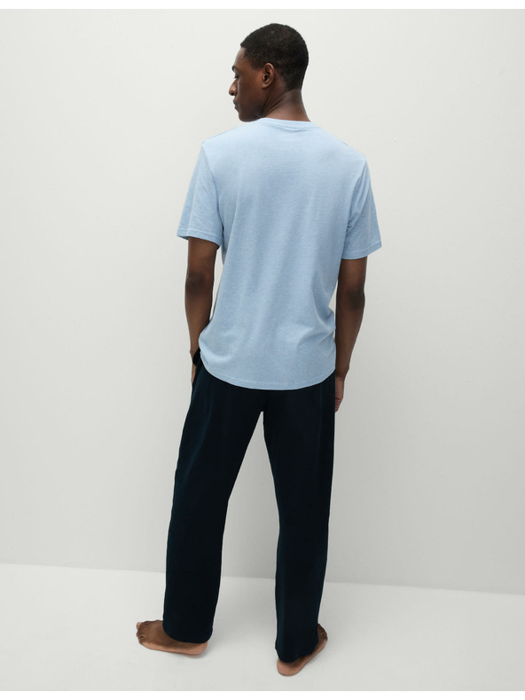 Marks & Spencer Kék férfi Marks & Spencer pizsama