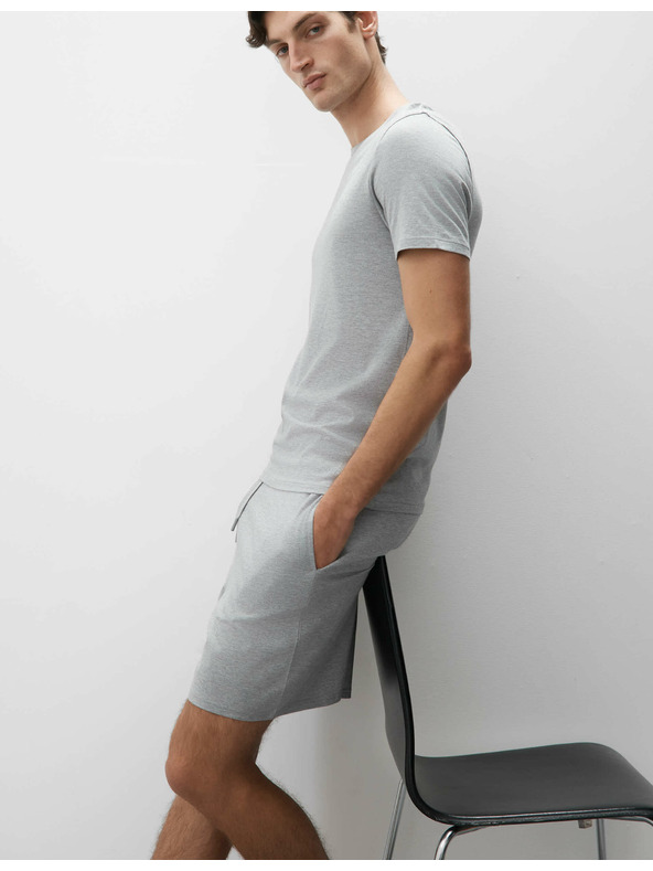 Marks & Spencer Supima® pamut és modál pizsama rövidnadrág Marks & Spencer szürke