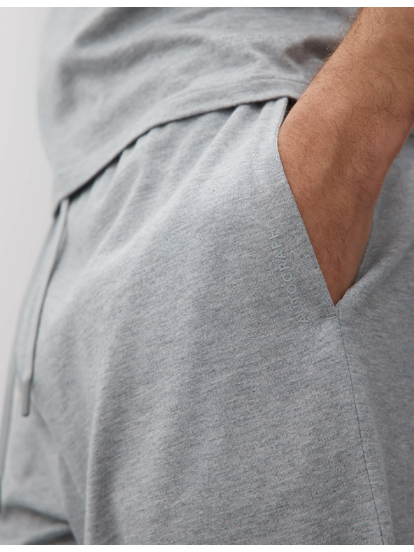 Marks & Spencer Supima® pamut és modál pizsama rövidnadrág Marks & Spencer szürke