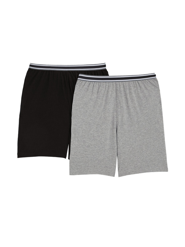 Marks & Spencer Két darab Marks & Spencer férfi szürke, tiszta pamutból készült pizsamanadrágból álló készlet