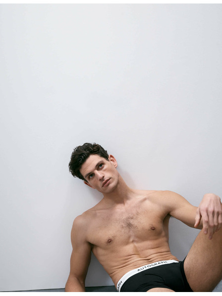 Marks & Spencer Supima® pamutból és modálból készült rövidnadrág, 5 db Marks & Spencer fekete