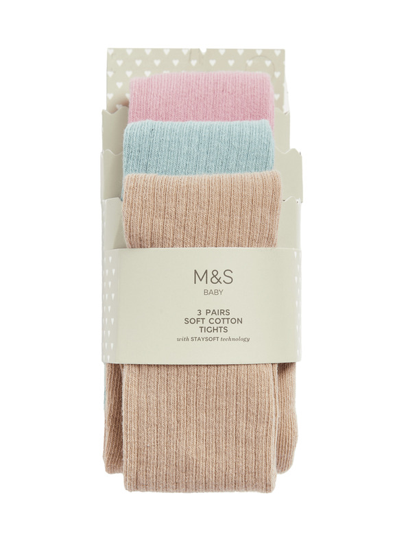 Marks & Spencer 3 darabos Marks & Spencer bordás harisnyanadrág lányoknak