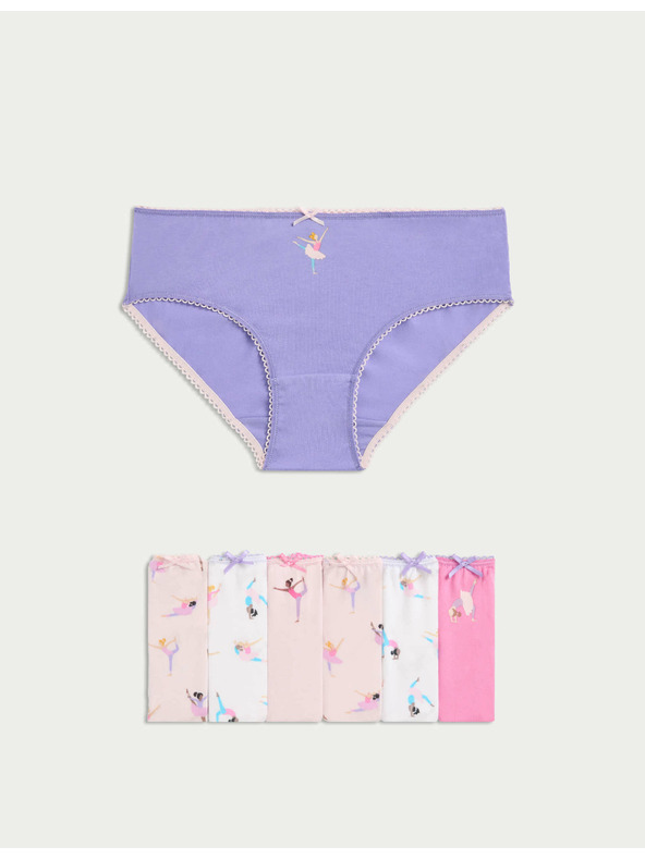 Marks & Spencer Hét színű Marks & Spencer balerina női alsónadrágból álló készlet