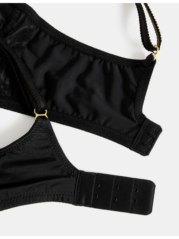 Marks & Spencer Amelia melltartó csipkével, teljes kosárral, merevítővel (A-E) Marks & Spencer fekete