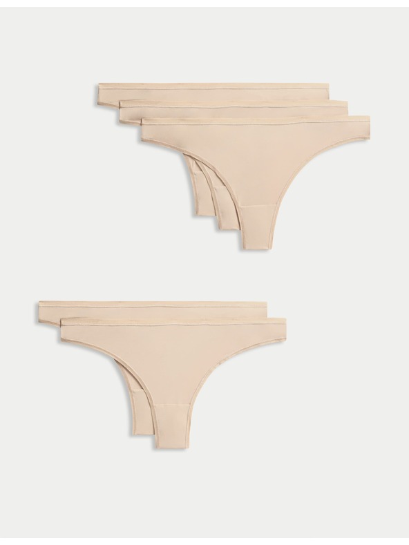 Marks & Spencer Marks & Spencer női ötrészes bugyiszett bézs színben