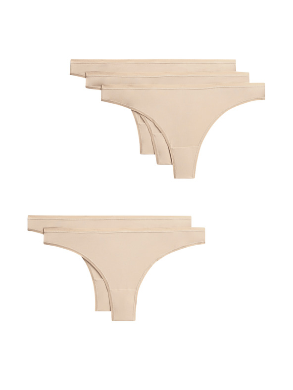 Marks & Spencer Marks & Spencer női ötrészes bugyiszett bézs színben