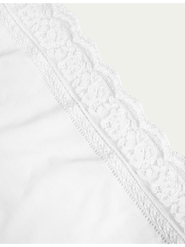 Marks & Spencer Öt darabos női chino nadrágkészlet csipkés részletekkel, fehér színben Marks & Spencer