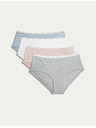 Marks & Spencer Négy női nadrágból álló készlet szürke, rózsaszín, fehér és kék színben Marks & Spencer