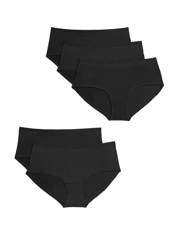 Marks & Spencer Öt darabos női nadrágkészlet fekete színben Marks & Spencer