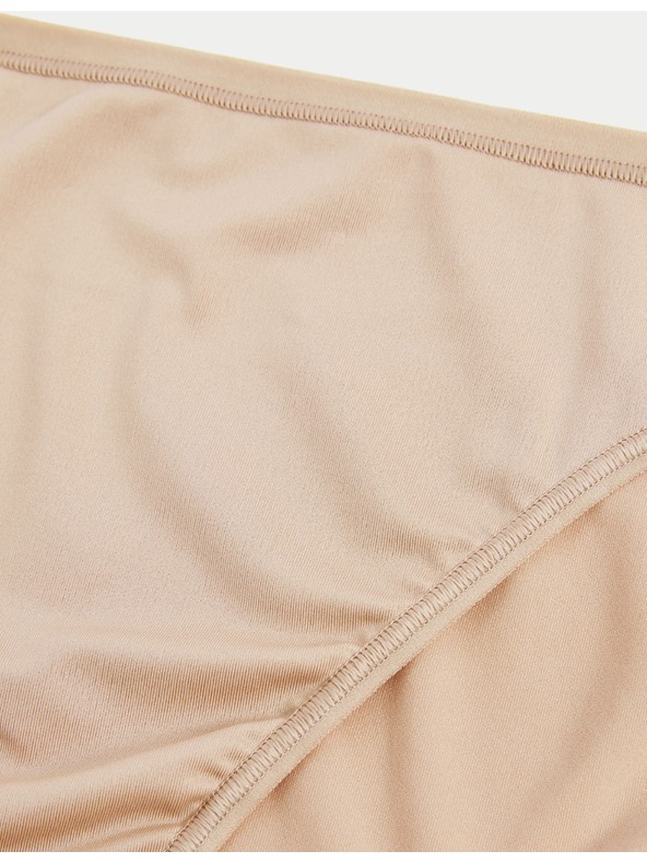 Marks & Spencer Öt darabos női magas derekú nadrágkészlet bézs színben Marks & Spencer