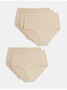 Marks & Spencer Marks & Spencer női ötrészes bugyiszett bézs színben