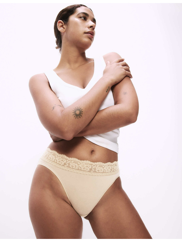 Marks & Spencer Marks & Spencer női ötrészes bugyiszett bézs színben