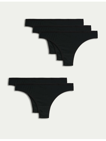 Marks & Spencer Öt darabos női nadrágkészlet fekete színben Marks & Spencer