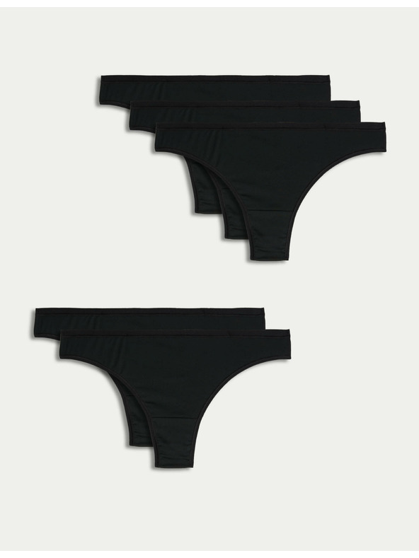 Marks & Spencer Öt darabos női nadrágkészlet fekete színben Marks & Spencer