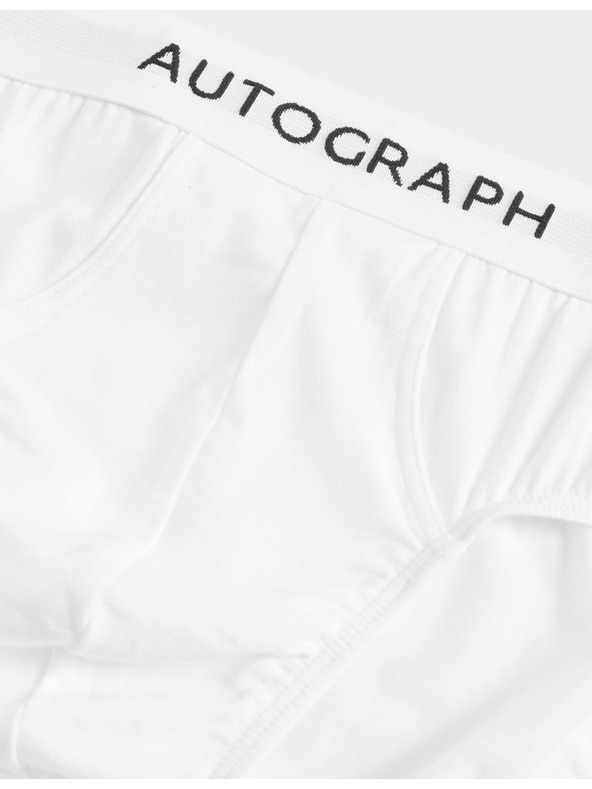 Marks & Spencer Supima® pamutból és modálból készült alsónadrág, 5 db Marks & Spencer fehér