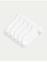 Marks & Spencer 5 pár sportzokni Cool & Fresh™ technológiával Marks & Spencer fehér