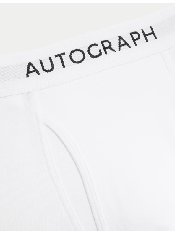 Marks & Spencer Supima® pamut és modál rövidnadrág, 5 db Marks & Spencer fehér