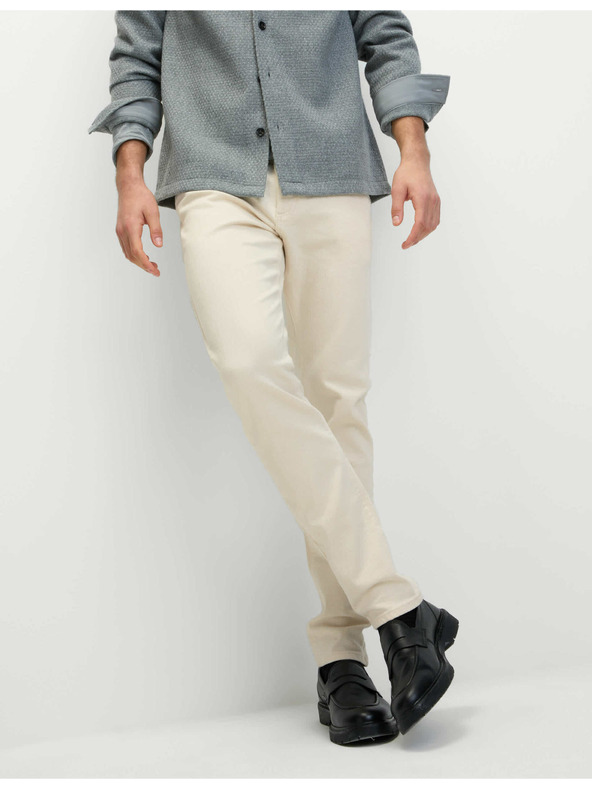 Marks & Spencer Stretch farmernadrág, vékony szabás Marks & Spencer törtfehér