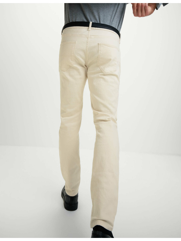 Marks & Spencer Stretch farmernadrág, vékony szabás Marks & Spencer törtfehér