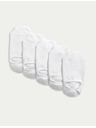 Marks & Spencer Trainer Liners™ rövid zokni Cool & Fresh™ technológiával, 5 pár csomagban Marks & Spencer fehér