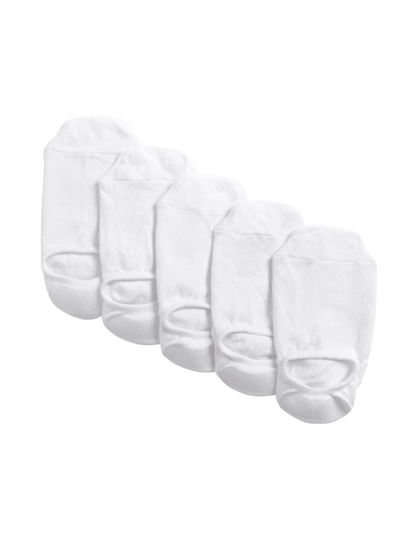 Marks & Spencer Trainer Liners™ rövid zokni Cool & Fresh™ technológiával, 5 pár csomagban Marks & Spencer fehér