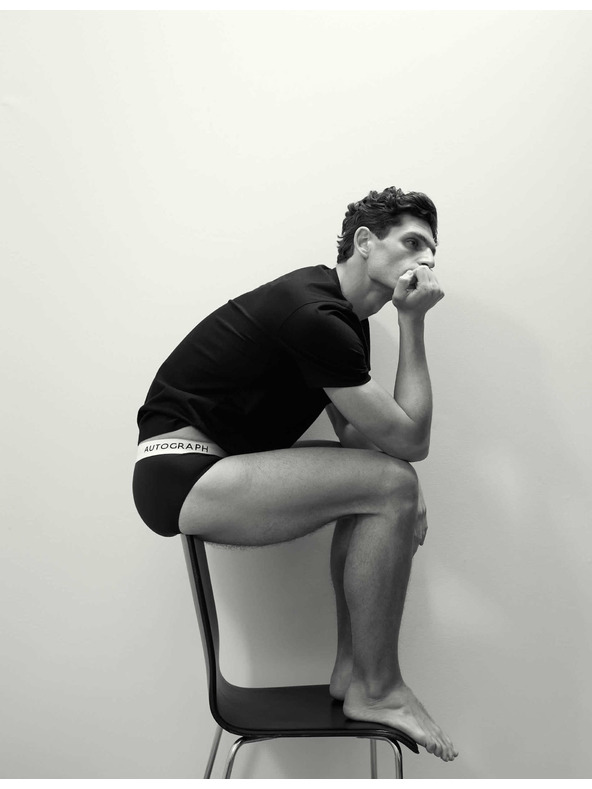 Marks & Spencer Supima® pamutból és modálból készült alsónadrág, 5 db Marks & Spencer fekete