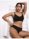 Marks & Spencer Magas nedvszívó képességű menstruációs bikinialsó, 3 db Marks & Spencer fekete