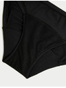 Marks & Spencer Magas nedvszívó képességű menstruációs bikinialsó, 3 db Marks & Spencer fekete
