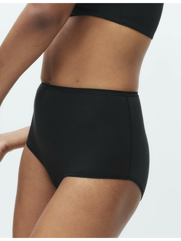 Marks & Spencer Pamutból és modálból készült derékalj, nem látható szegéllyel, 5 darabos kiszerelés Marks & Spencer black