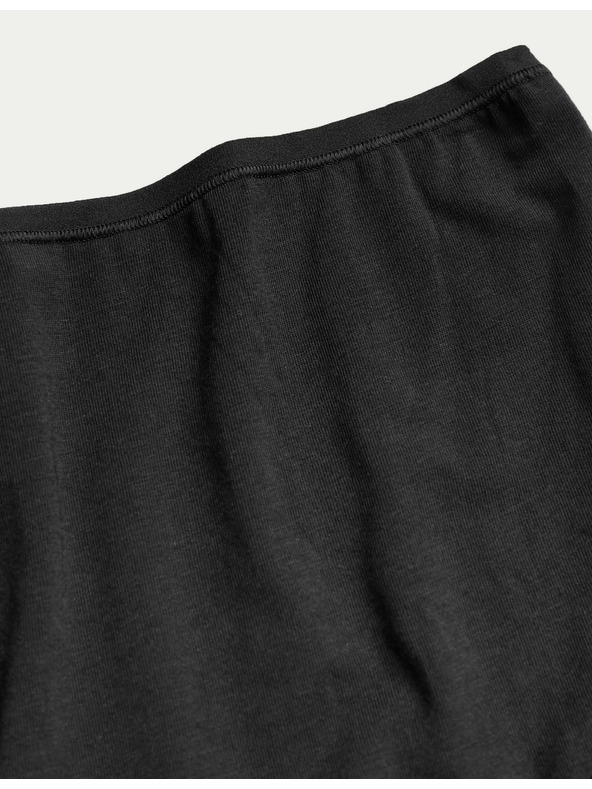 Marks & Spencer Pamutból és modálból készült derékalj, nem látható szegéllyel, 5 darabos kiszerelés Marks & Spencer black