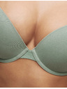Marks & Spencer Push-up pamut aláöltözetes melltartók, 3 db, méretezés. A-E Marks & Spencer zöld
